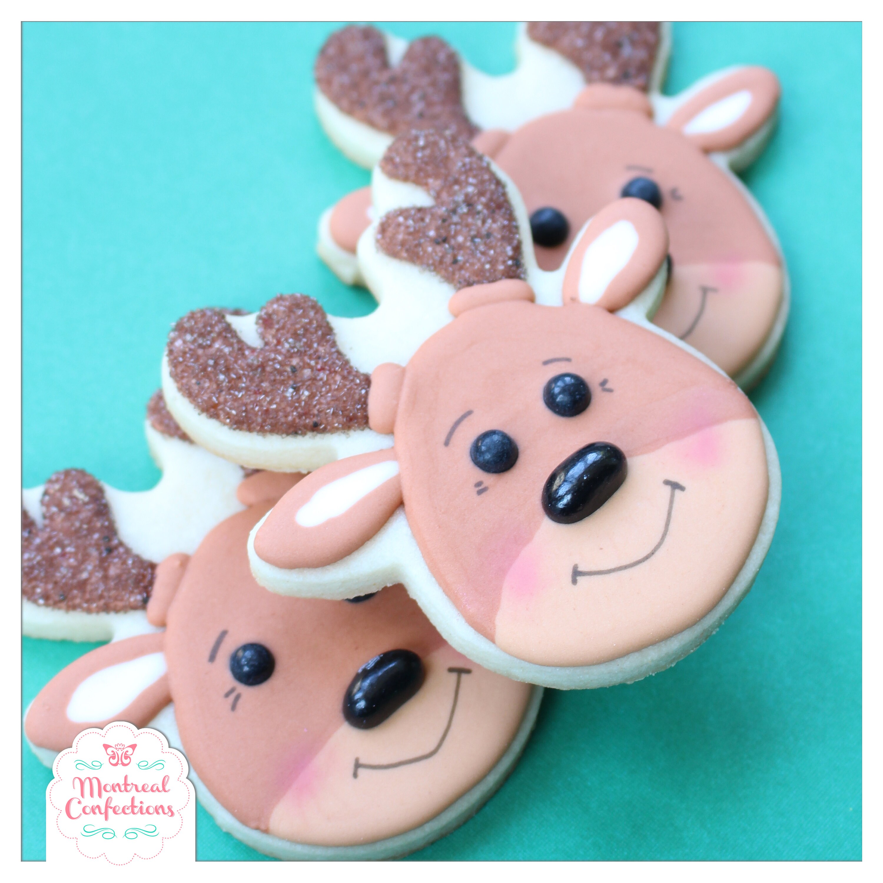 Cut Your Own Reindeer Stencil Cookie Decorating Template & Etsy Canada