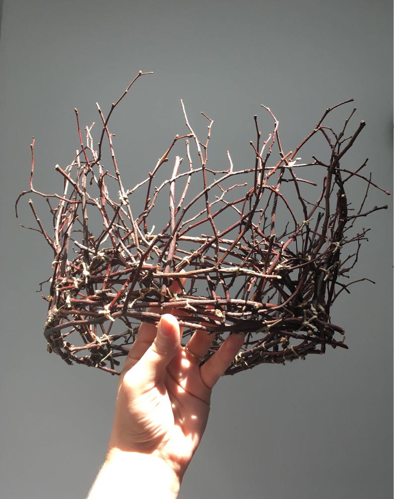Twig Crown Etsy