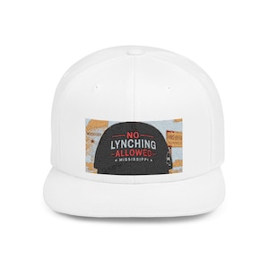 No Lynching Allowed Snapback Hat | Social Justice Statement Cap
