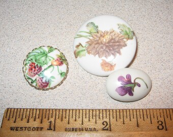 PANSY COLLECTOR CLOTHING BUTTONS