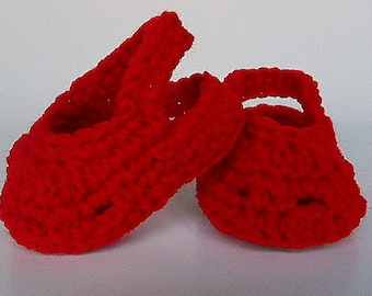 Preemie Newborn Red  Baby Boy Sandals Infant  Girl Summer Booties Children July 4 Patriotic  Spring Reborn Doll  Crib Shoes Ready To Ship