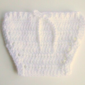 Newborn White  Diaper Cover Baby Soaker Girl Cozy 3 To 6 Months Infant Boy Nappy Kozy Ready To Ship Shower Gift