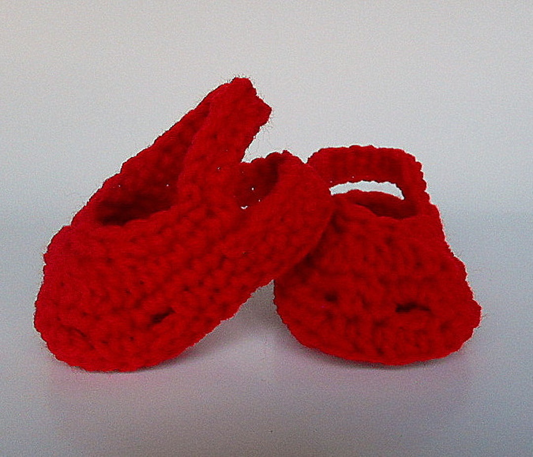 Preemie Newborn Red Baby Boy Sandals Infant Girl Summer Booties Children July 4 Patriotic Spring