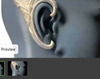 Puntige elfenoormanchetten, elfenoorverlengingen zonder piercing, 3D-geprint feeënkostuum, Renaissance Fair cosplay