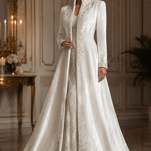 formal dresses with matching coats Wedding INV-250