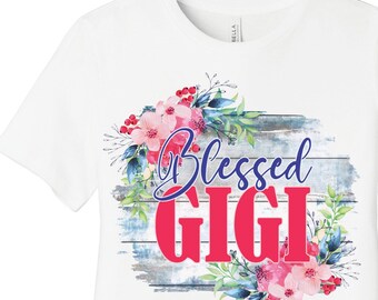 Camiseta Blessed GIGI ou Blessed MIMI - Sua escolha