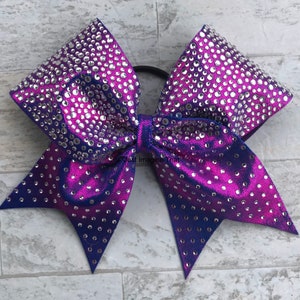 Rhinestone Cheer Bow Full Rhinestones Customizable.