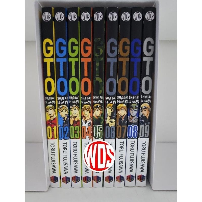 Gto Full Set English Manga - Etsy