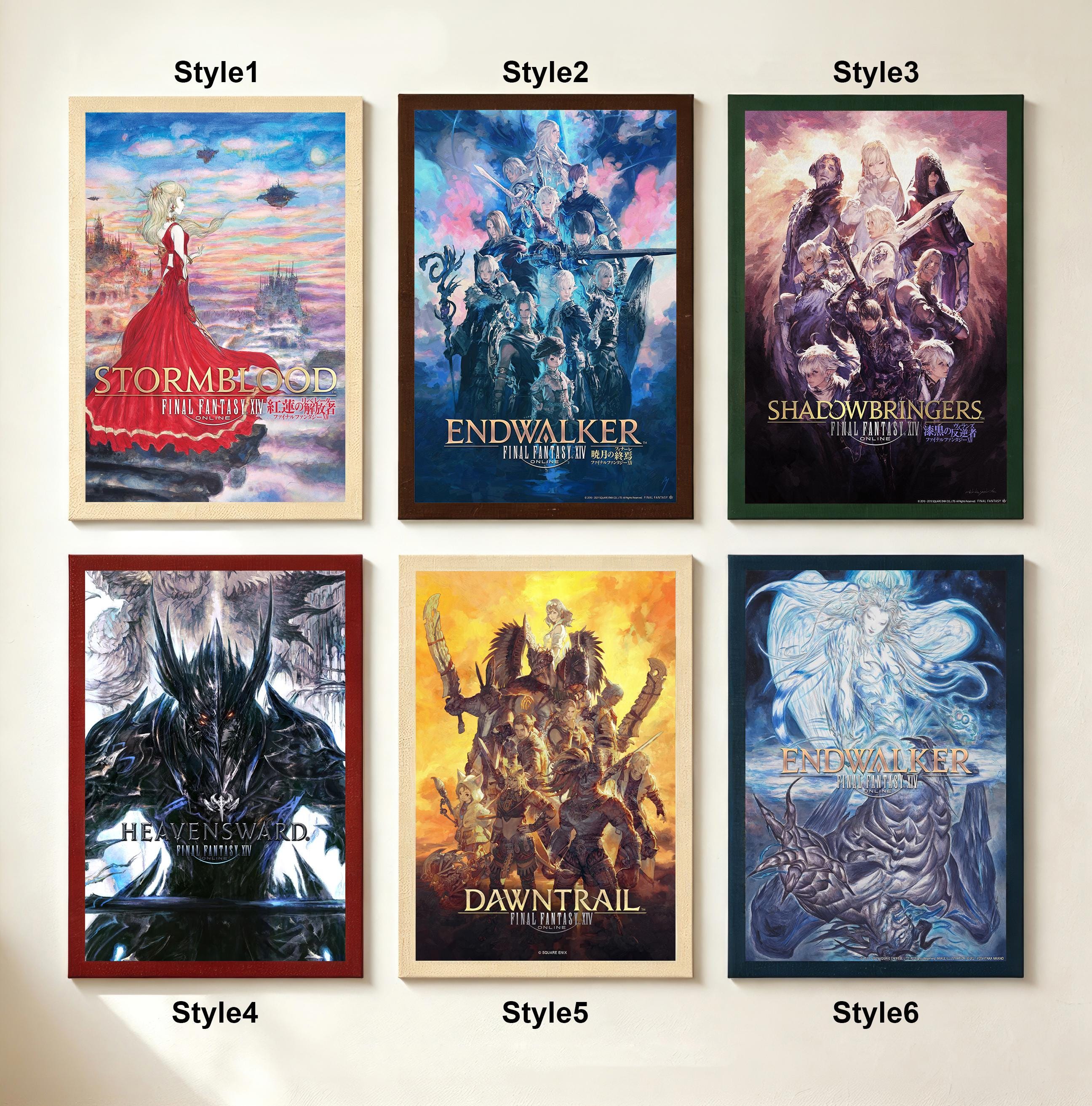 Final fantasy xiv poster - Etsy 日本