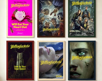 Yellowjackets Movie Poster,Canvas Wall Art,  Room Decor Thoughtful Holiday & Birthday Gift