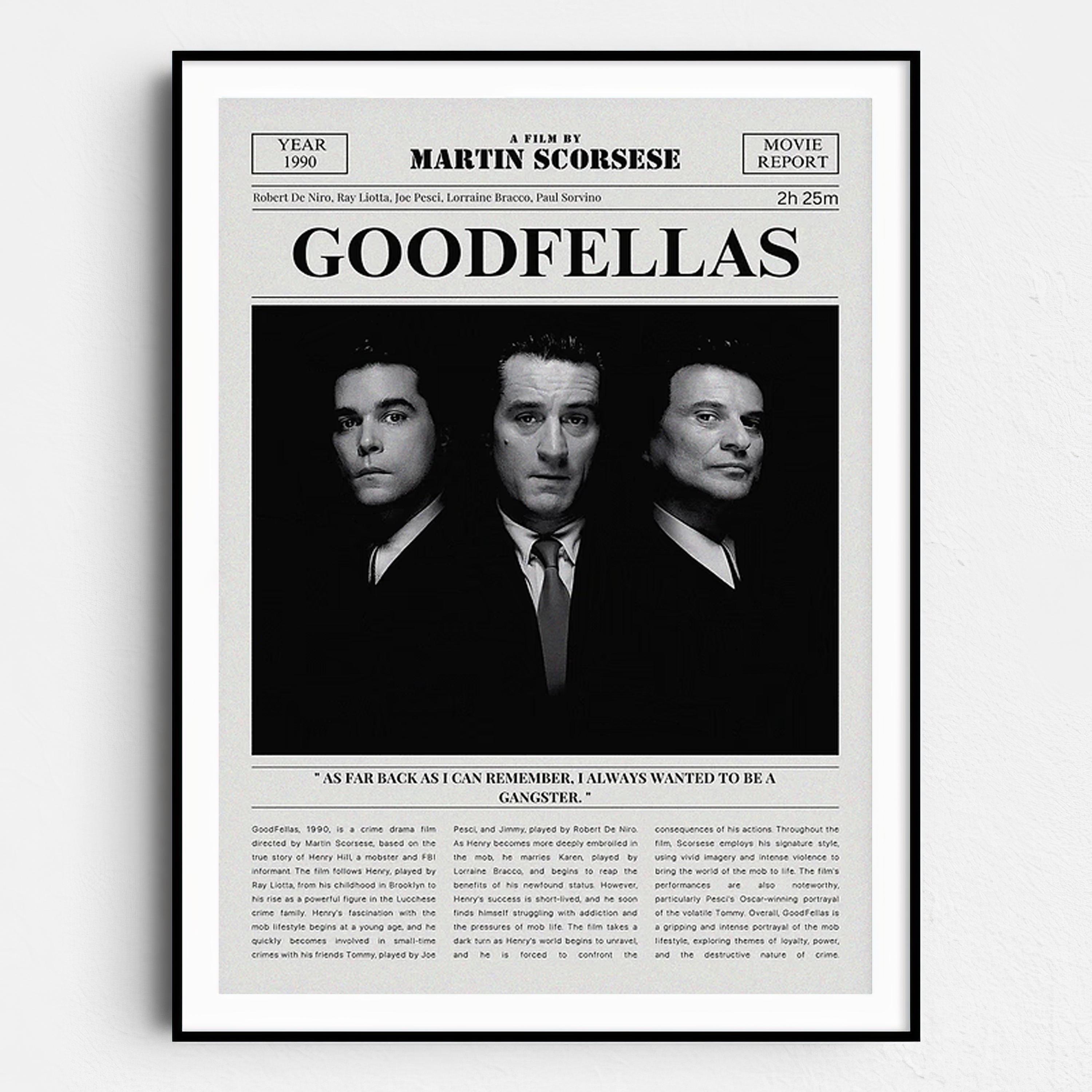 Goodfellas Poster 24x36 - Etsy
