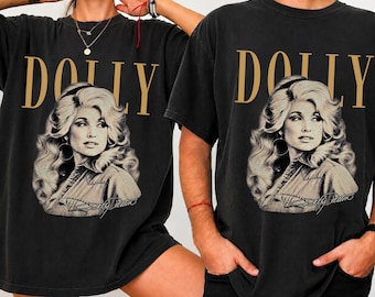 Comfort Colors Dolly Parton Shirt, Retro Country Music Graphic Tee, Nashville Concert Outfit, Dolly Fan Gift