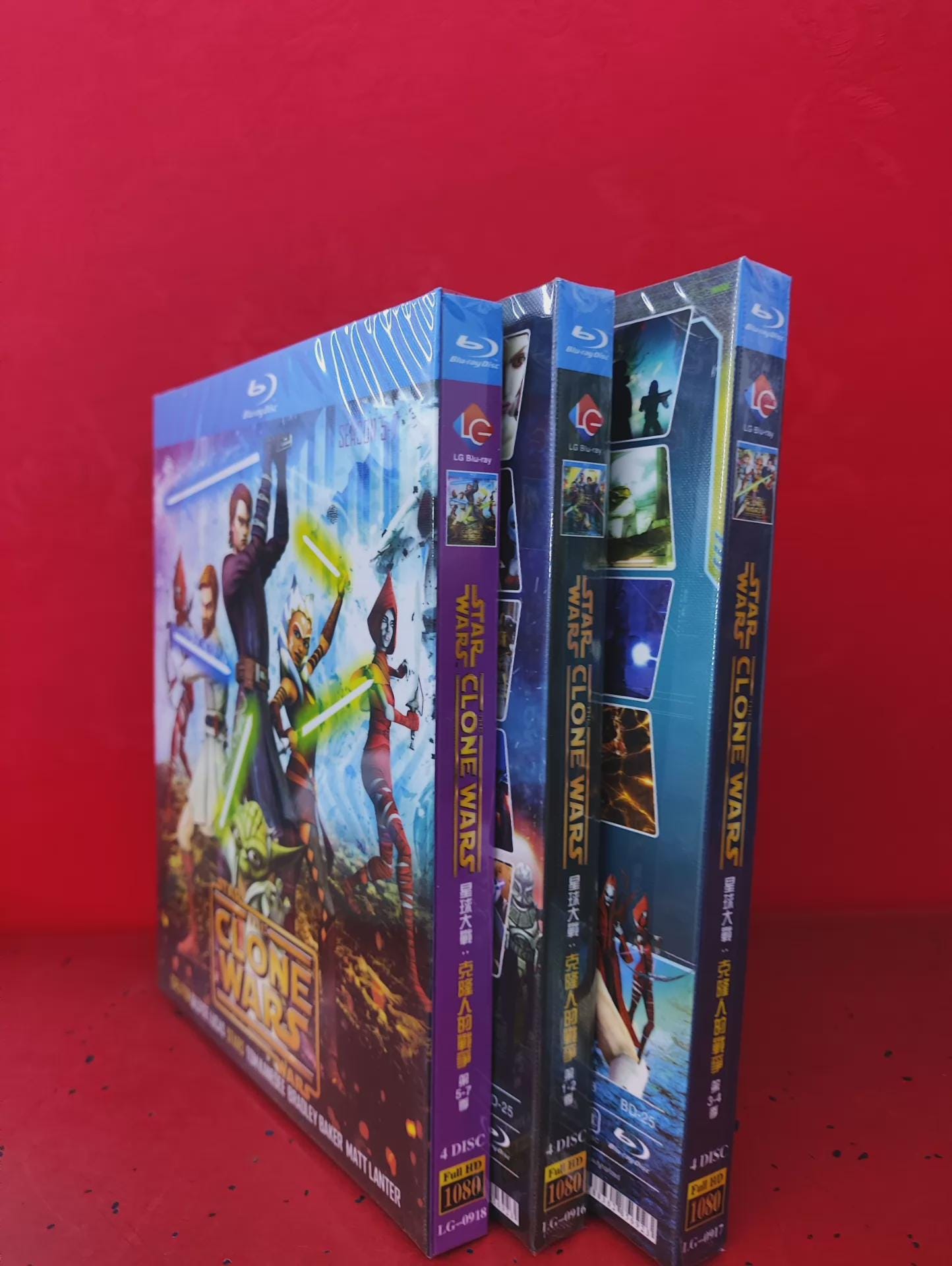 The Clone Wars Complete Blu Ray - Etsy