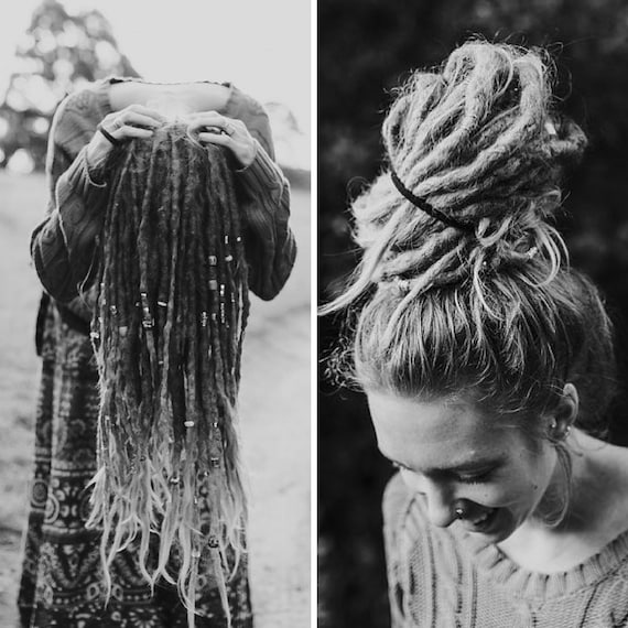 Dread Ties Black Dreadlock Elastics Strong Thick Dread Etsy