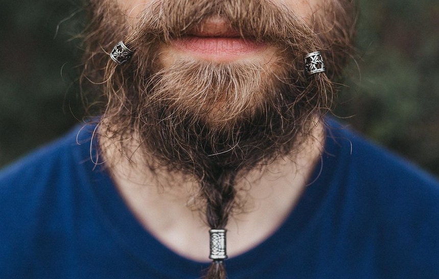 Viking Beard Beads Barbe Perle Perle De Barbe Viking Cdiscount