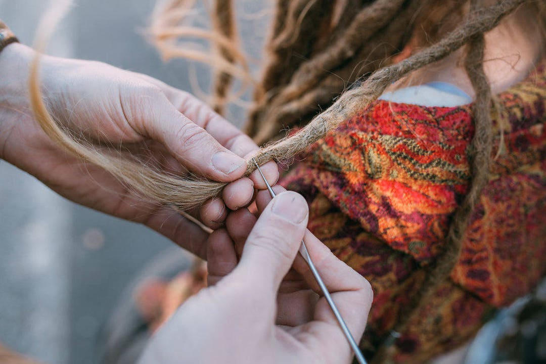 Instant Locs Maintenance With Crochet Needle 