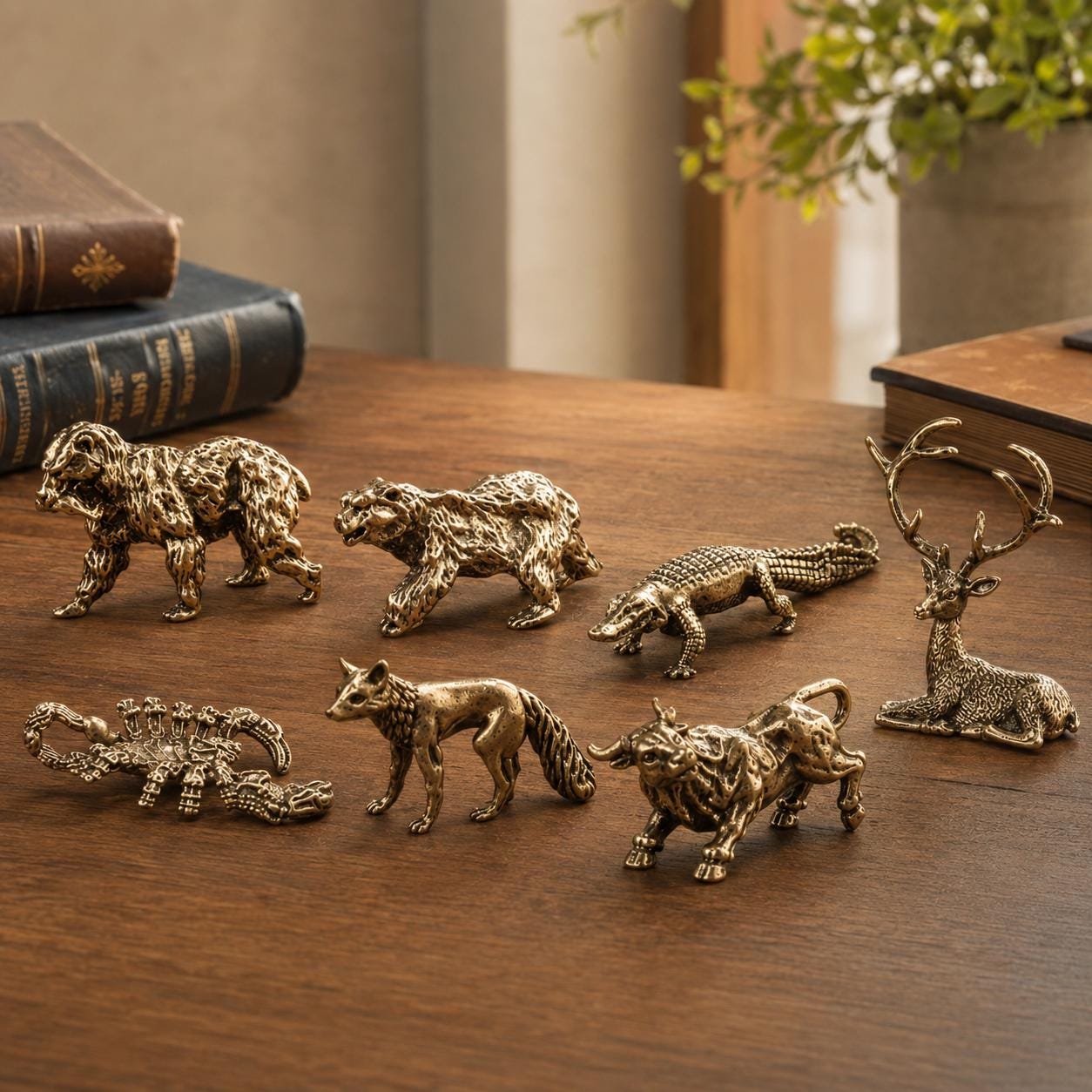 真鍮製の動物装飾 - Etsy 日本