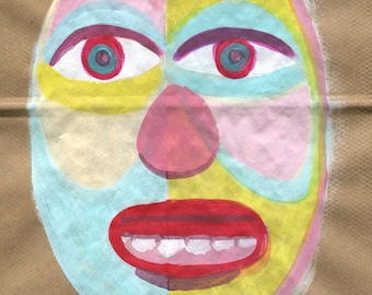 Grocery Bag Masks (assorted) by Kelly Froh