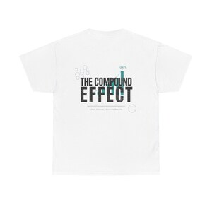 Compound Effect T-Shirt | Official LabRat Lifestyle Tee | Biohacker Motivation Shirt | Experiment of One Fitness Apparel | Self Improvement
