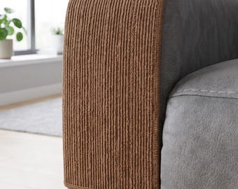 Self Adhesive Cat Scratch Mat Roll | Sisal Furniture Protector | Couch Corner Guard | Trimmable Scratching Pad for Sofa Chair