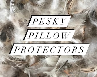 feather proof pillow covers
