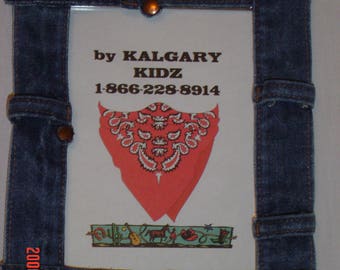 Western Wrangler Jeans Photo Frame