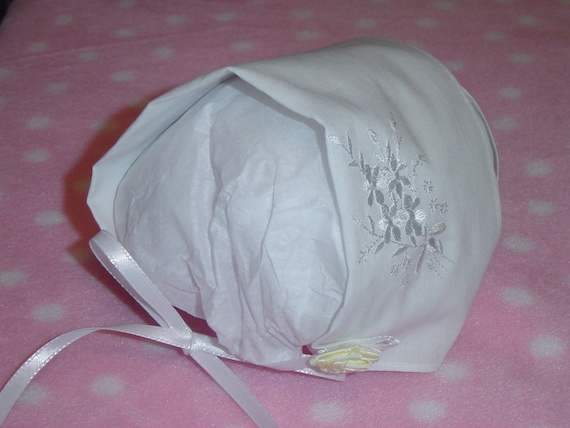 hankie baby bonnet