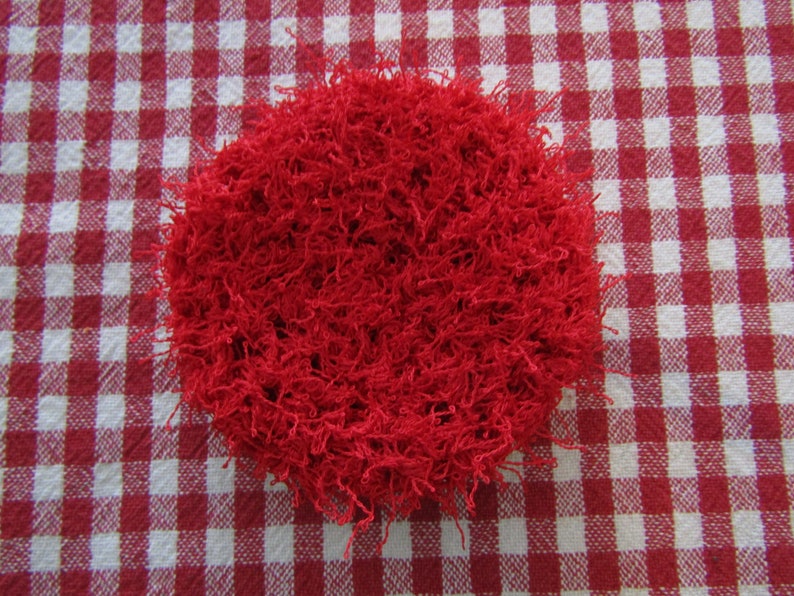 Handmade Crocheted Dish Pan Scrubby image 1