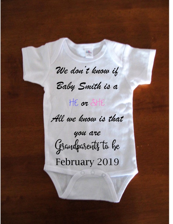 baby due onesie