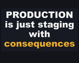 Affiche SRE - La production n'est qu'une mise en scène avec des conséquences, DevOps