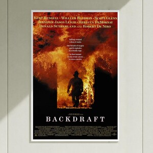 Backdraft poster - Etsy 日本