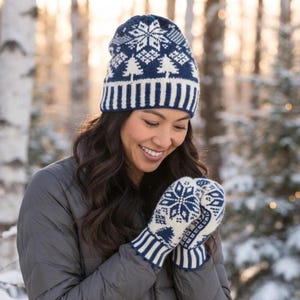 Mittens Knitting Pattern, Fair Isle Mittens Pattern, Nordic Colorwork Mittens, Norwegian Winter Mittens, Knit Mittens PDF