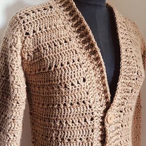 Crochet cardigan pattern, cardigan pattern for women, easy crochet cardigan, cardigan sweater pattern, Flynn cardigan - pattern no. 92