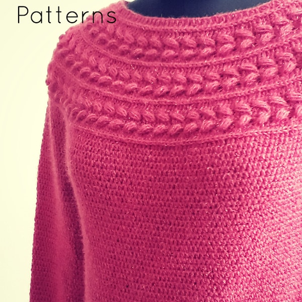 Crochet Pullover - Etsy