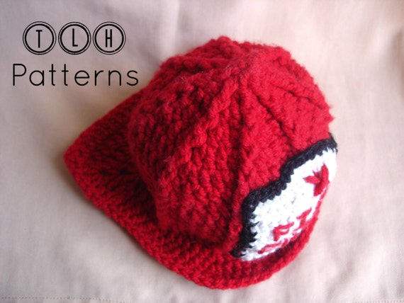 Crochet Fireman Hat Pattern Crochet Hat 