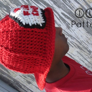 CROCHET PATTERN, Crochet Fireman Hat Pattern, Photo Prop - Baby, Child ...