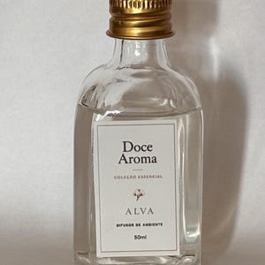 Alva Reed Diffuser 50ml | Powder Fresh Home Fragrance | Luxury Room Diffuser | Handmade in Portugal | Doce Aroma