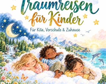 Drömresor för barn PDF | Avslappningsberättelser för dagis, förskola och hem