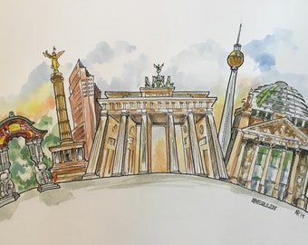 Paesaggio urbano di Berlino