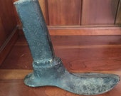 Antique Cast Iron Cobbler 39 s Shoe Form or Shoemaker 39 s Anvil