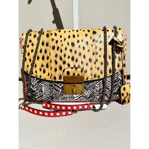 Marc Jacobs Rare Runway Mini Polly Crossbody Python Elaphe Bag