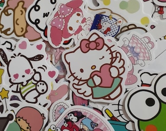 hello kitty stickers etsy