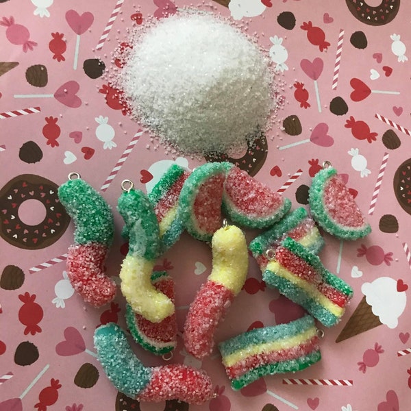 50g Fake Sugar, Deco Sugar Kawaii, Polymer Clay, Fake Food