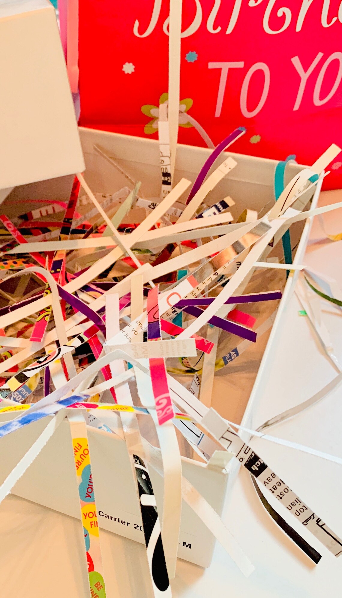 Colorful Gift Bag/box Filler Etsy