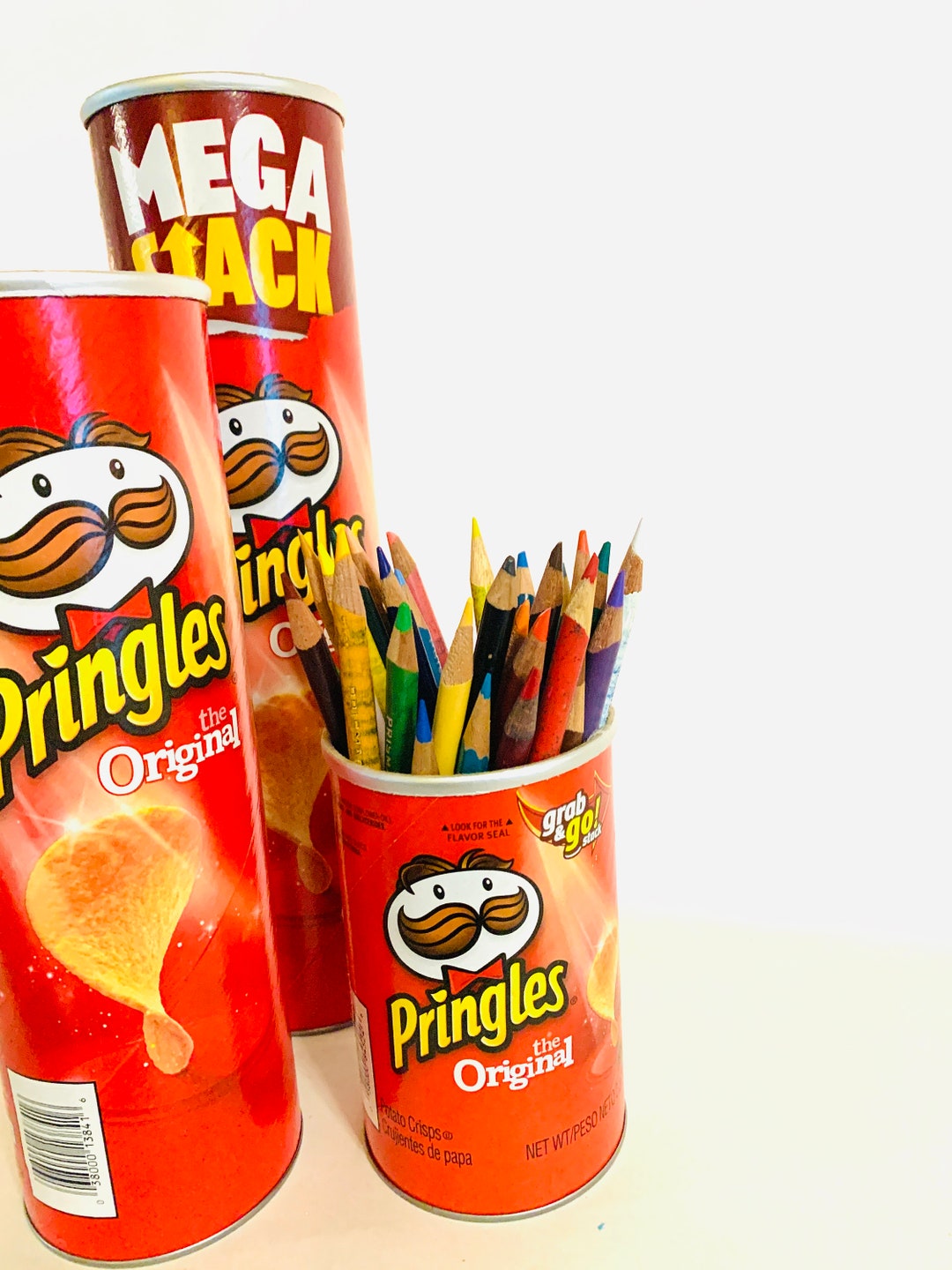 Empty Pringles Cans Etsy