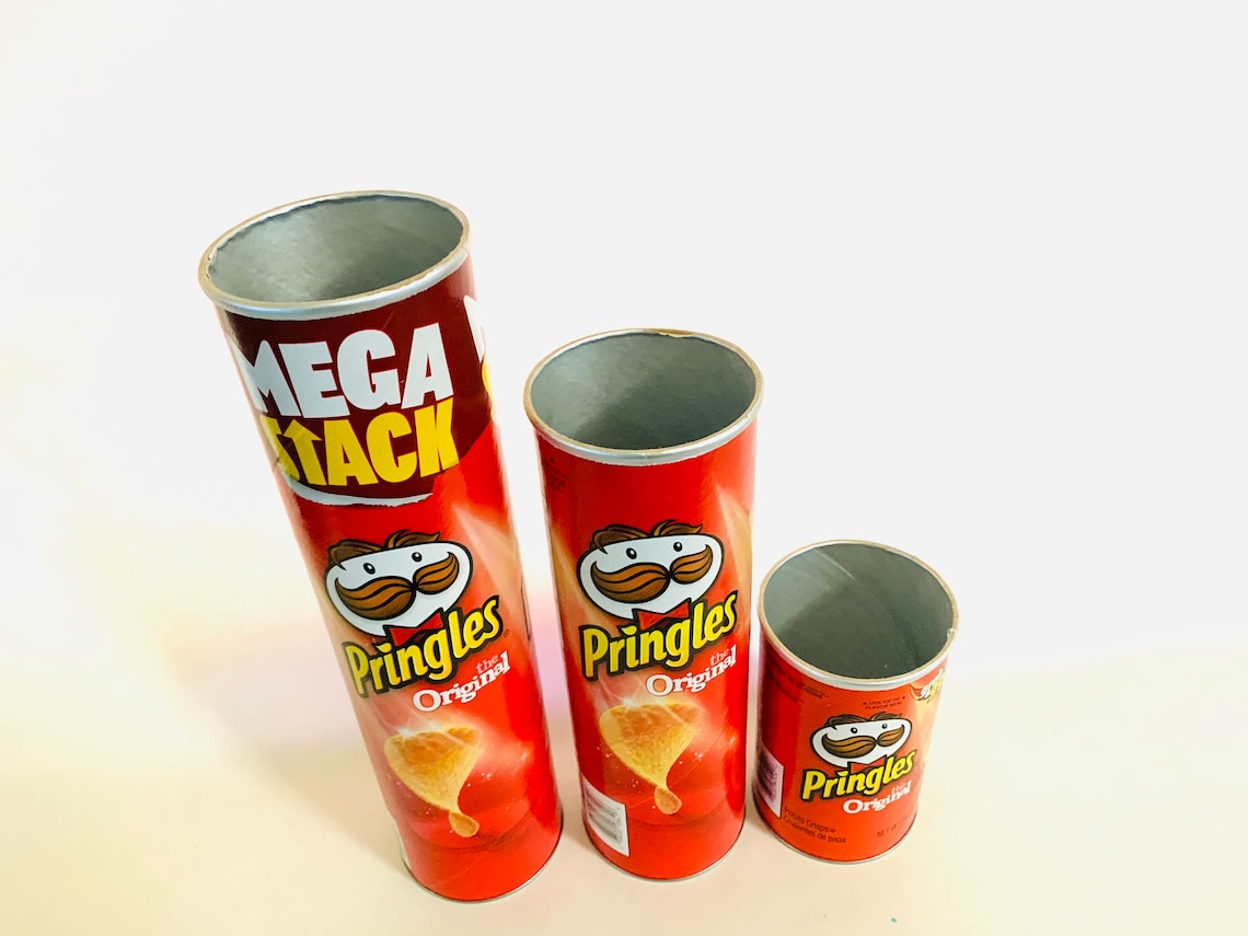 Empty Pringles Cans Etsy