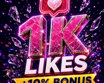 Instagram Engagement – 1,000 Likes + 10%