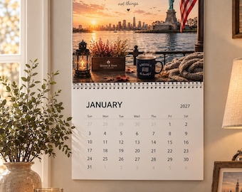 2027 Travel Wall Calendar
