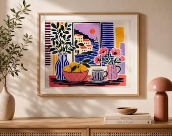 Mediterranean Still Life Print
