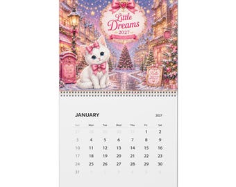 Little Dreams 2027 Wall Calendar